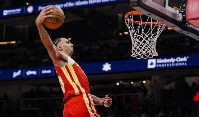 CJ-麦科勒姆23分 NBA老鹰132-116步行者 西亚卡姆26分