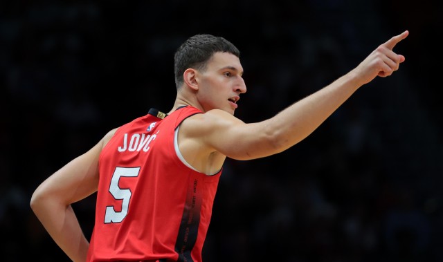 约维奇：热火首次训练尤尔特塞文打爆了我 我怀疑自己是否适合NBA